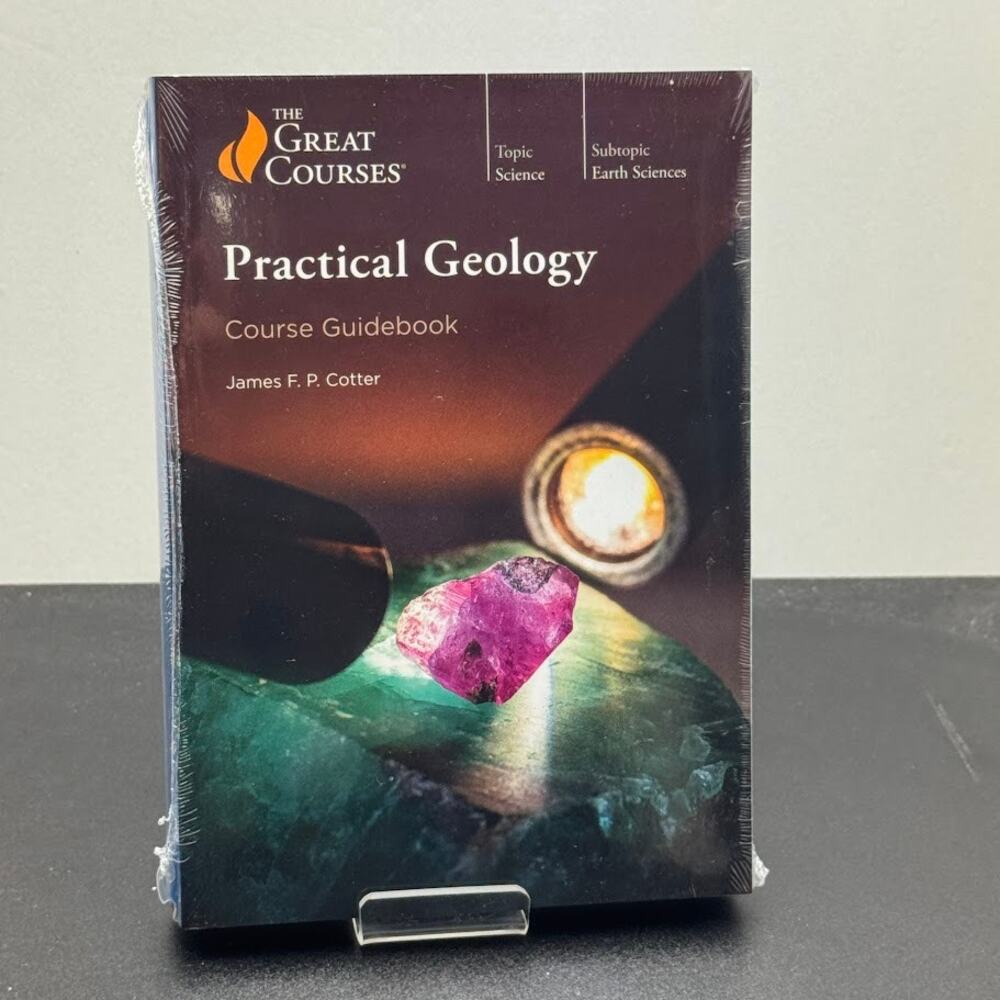 The Great Courses: Practical Geology Guidebook & DVD's